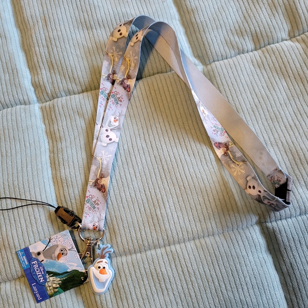 Disney Olaf lanyard